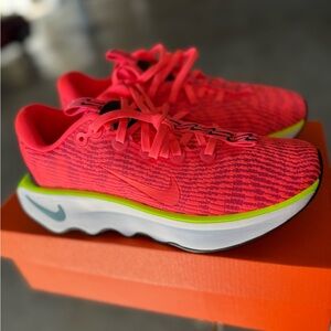 NEW! Nike Motiva Women's Size 8 Men's Size 6.5 Hot Punch Shoes DV1238 602
